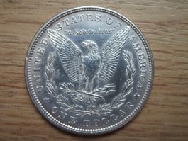 Morgan Dollar 1880 USA  Silbermünze