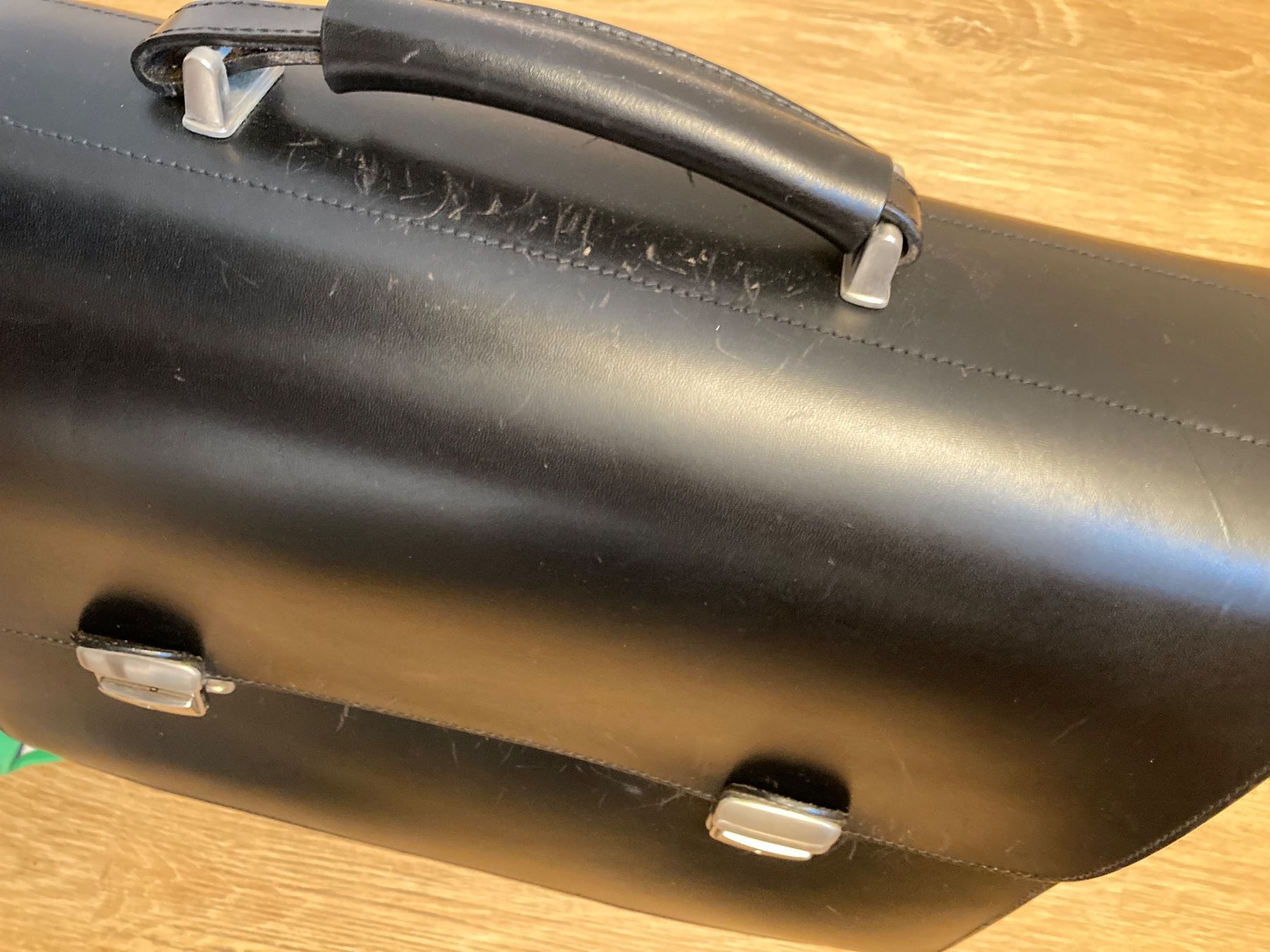 Navyboot Valigie & Borse: Navyboot Aktentasche, Leder, Schwarz, Gebraucht – Usato da Seuzach venduto da foifer 2