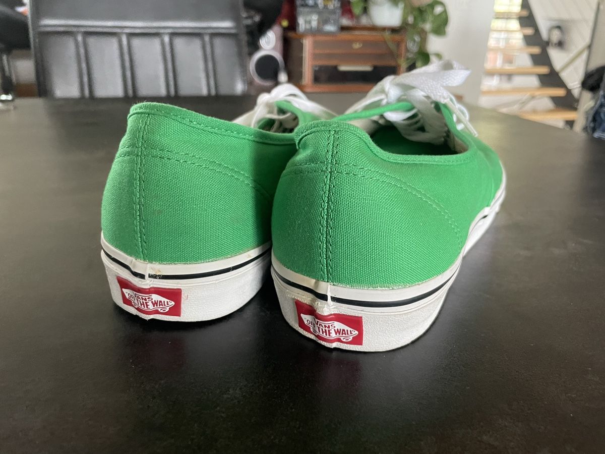 Vans Scarpe da uomo: Chaussures Vans Vertes Taille US 12 – Usato da Vallamand venduto da Bricbracbroc82 5