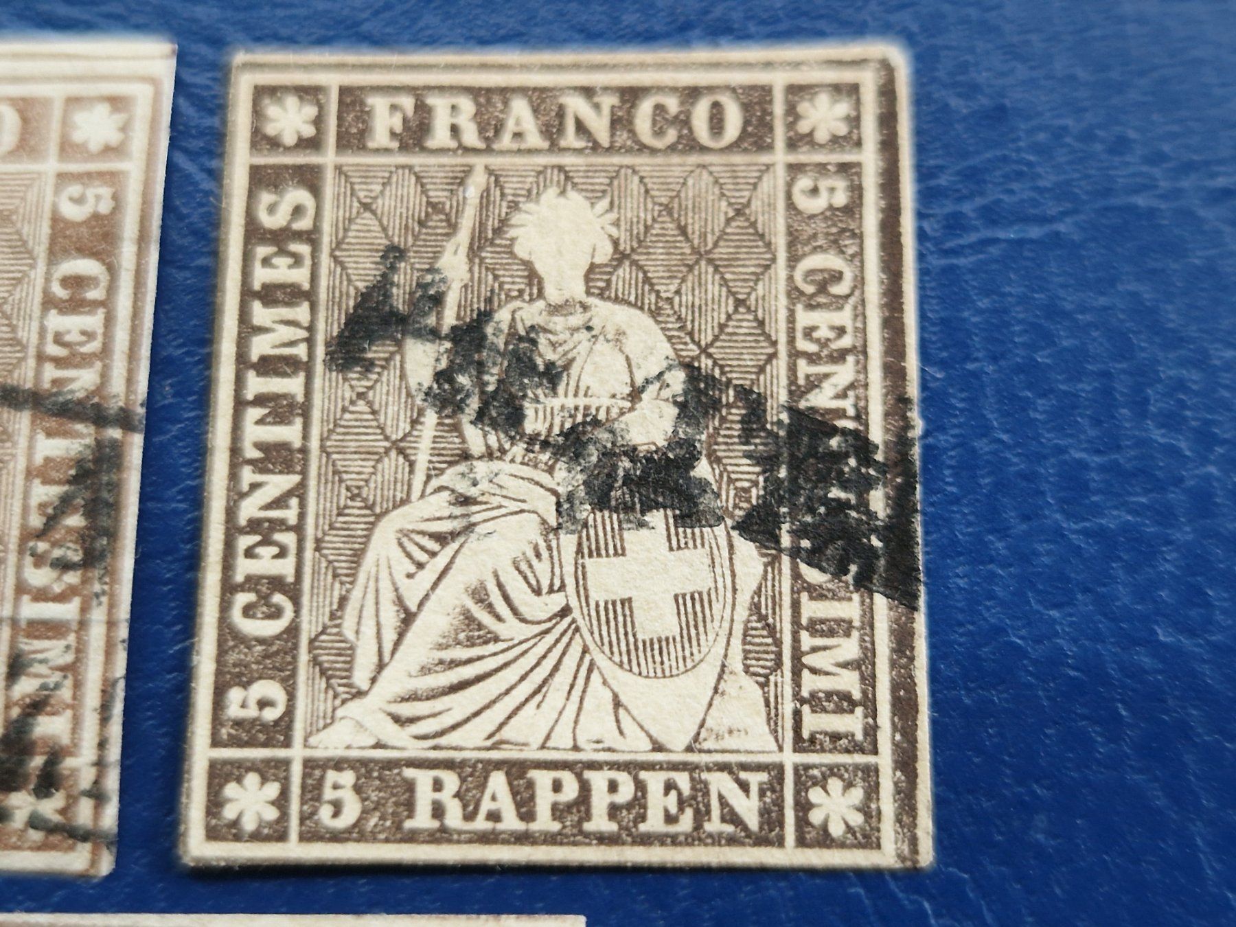 Tutti i francobolli: Strubel 22D, 3 St., ab 1.- – Usato da Burgdorf venduto da Glossy01 2