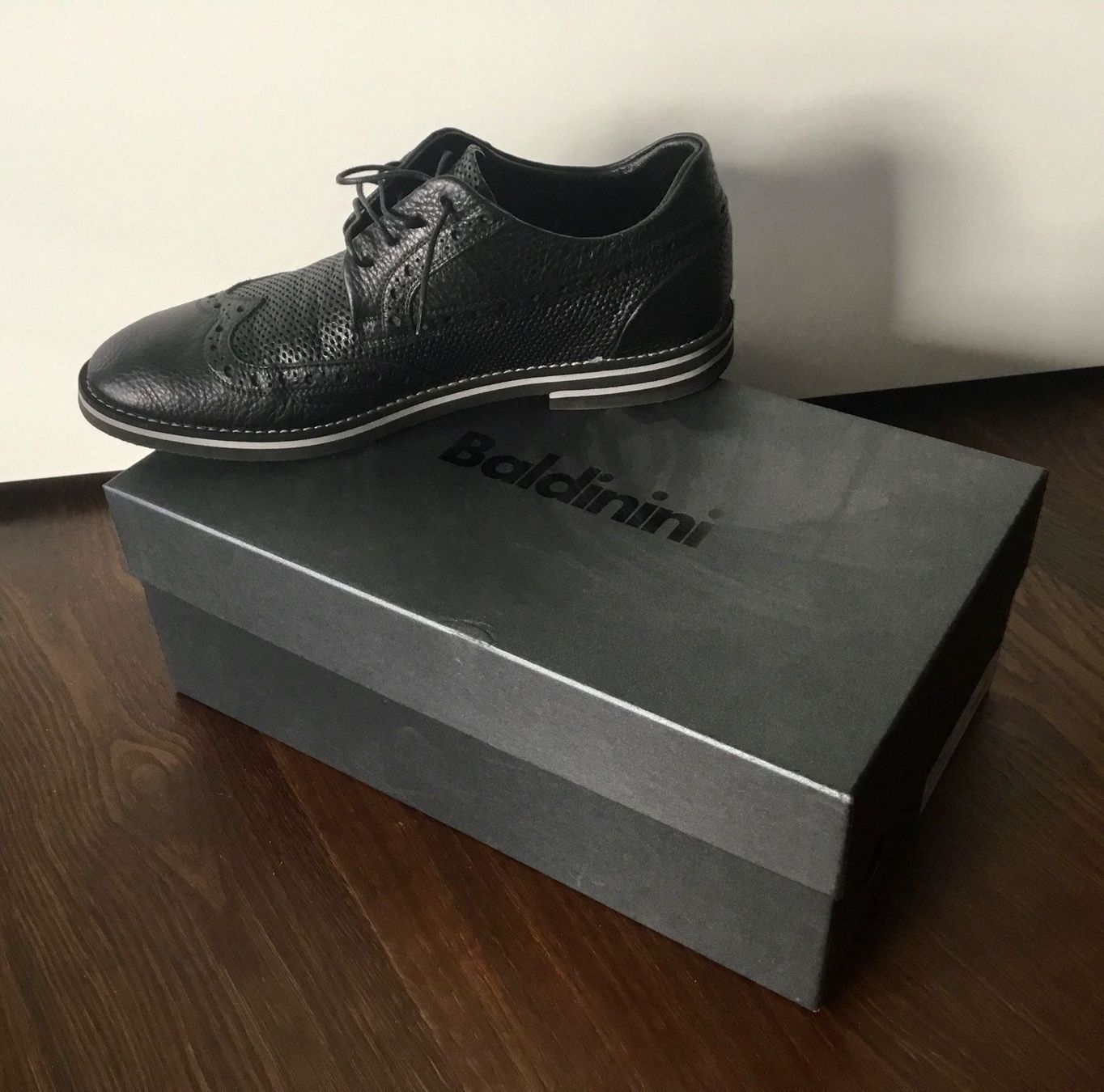 Herrenschuhe: Baldinini black lace up shoes – Neu (gemäss Beschreibung) aus Basel von 18Inspiration 1