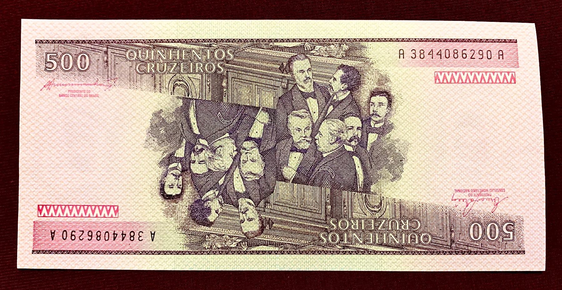 Banconote: 500 Cruzeiros Brasilien 1981!!! UNC!!! – Nuovo (secondo la descrizione) da Oberentfelden venduto da NunoLouro 1