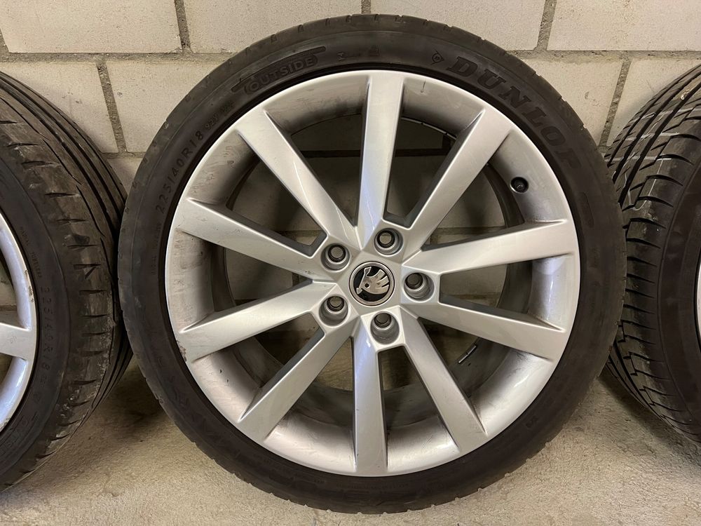 Stilvolle Alufelgen Skoda Octavia Ebenbild