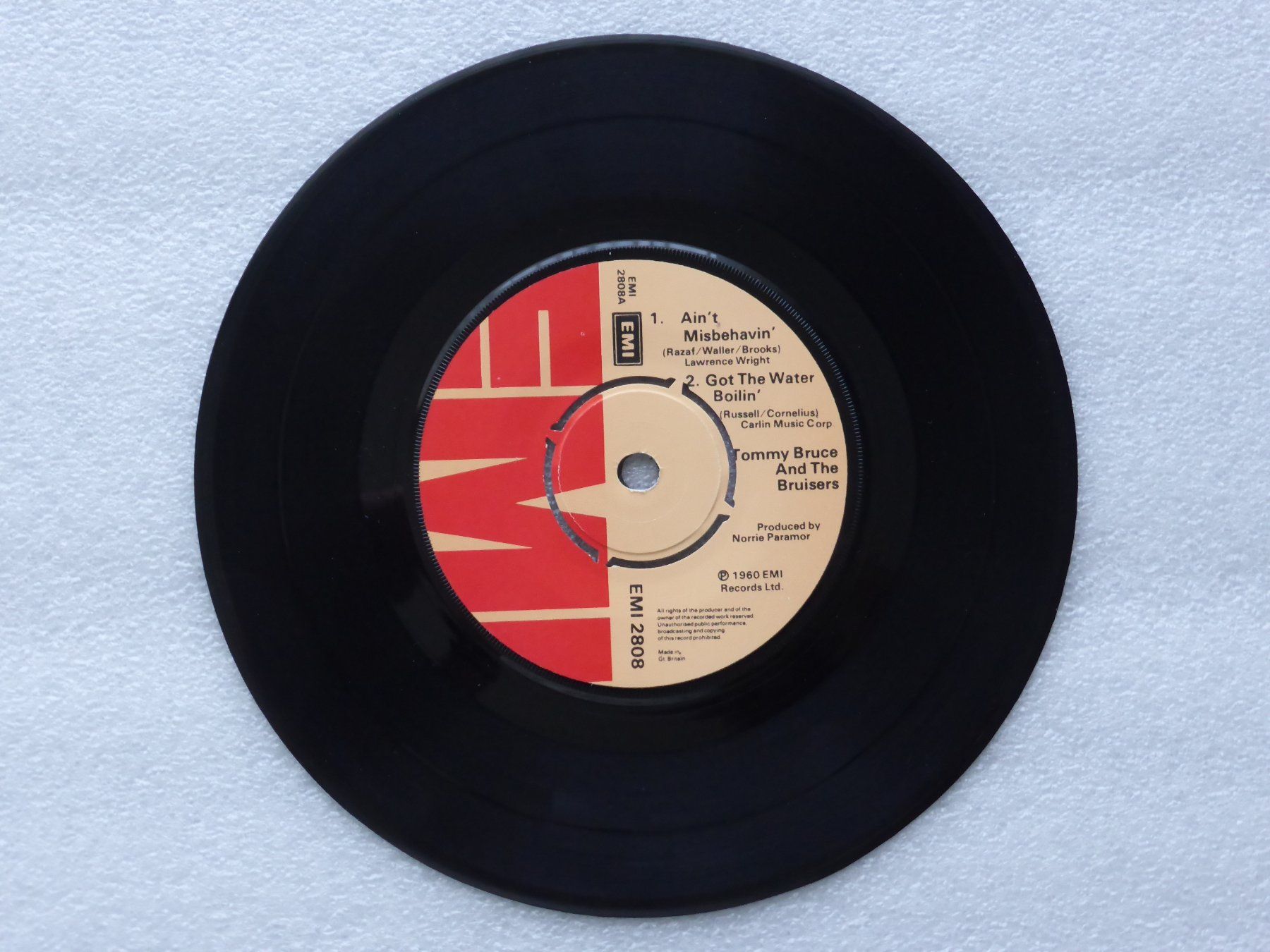 Schallplatten: Vinyl Single   EP  TOMMY BRUCE & THE BRUISERS – Gebraucht aus Küssnacht am Rigi von Mondkinder 1