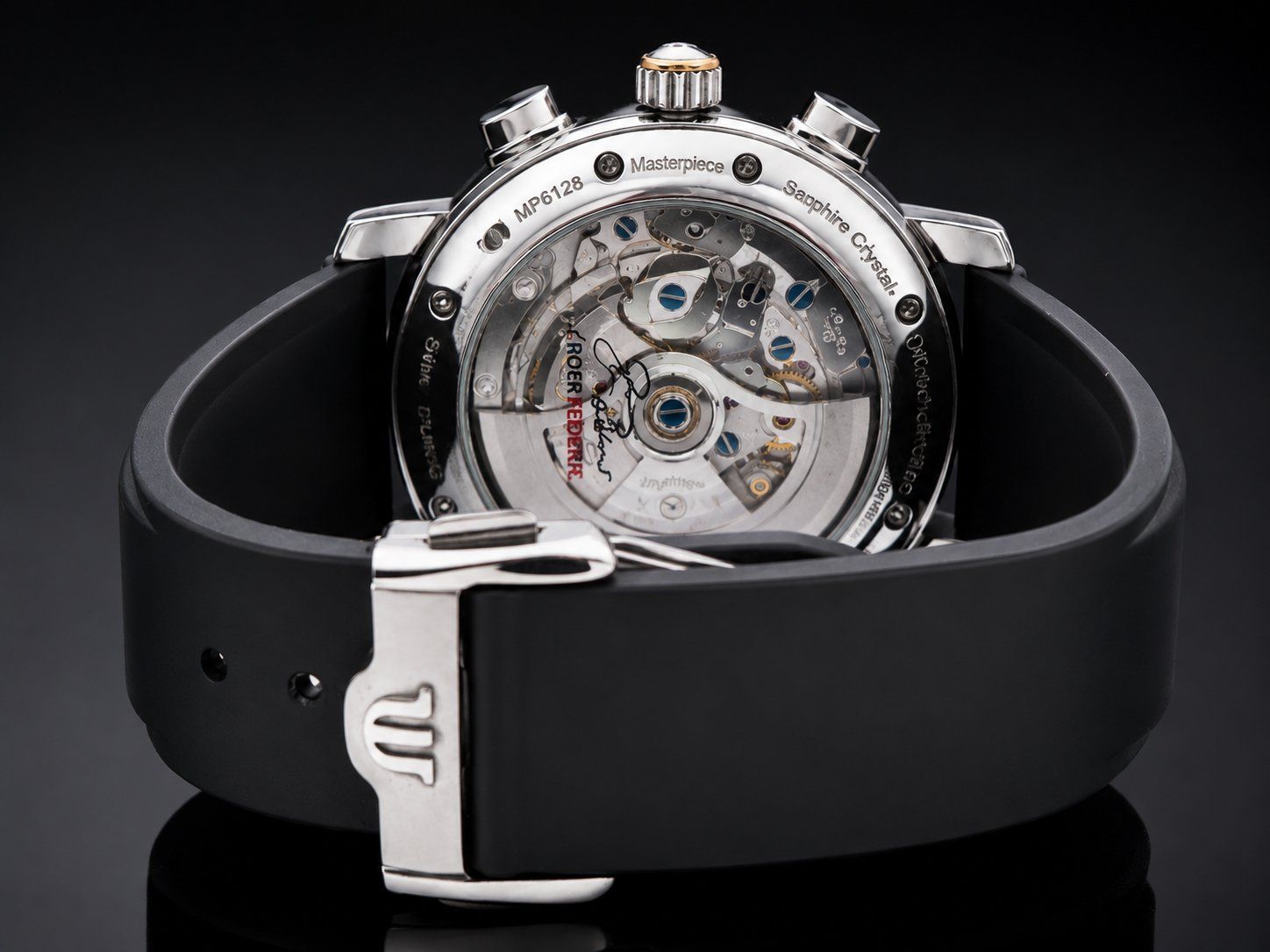 Maurice Lacroix Orologi: Maurice Lacroix Masterpiece Roger Federer Croneo MP6128-PS10 – Nuovo (secondo la descrizione) da Biel/Bienne venduto da gre_c2g8 3