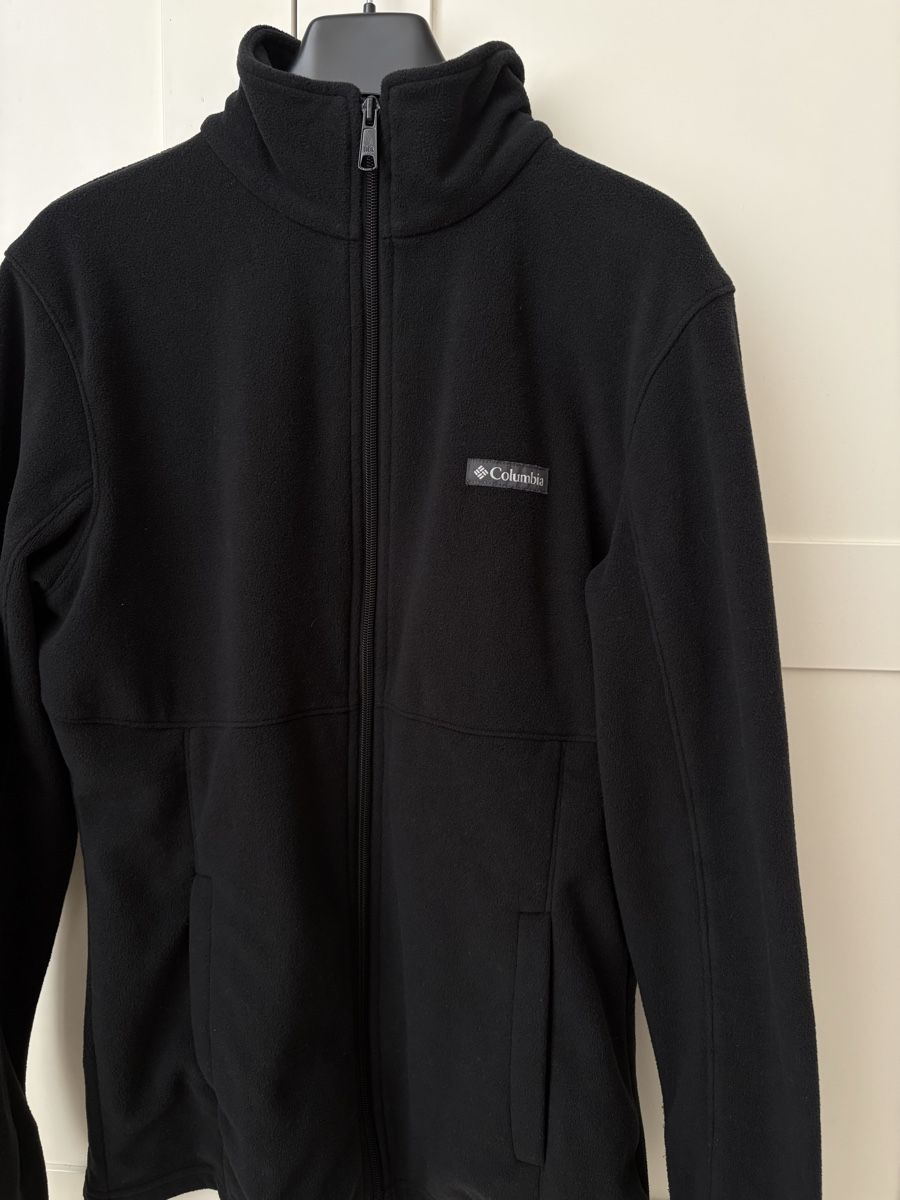 Columbia Jacken: Columbia Fleece Jacke Schwarz – Gebraucht aus Laufen von Jamii3