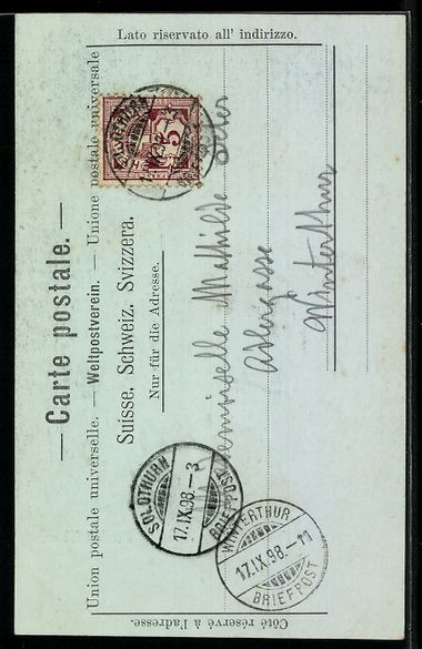 Cartes postales: Mondschein-AK Solothurn, Basler Thor mit – D'occasion à Berlin par bartko-reher 1