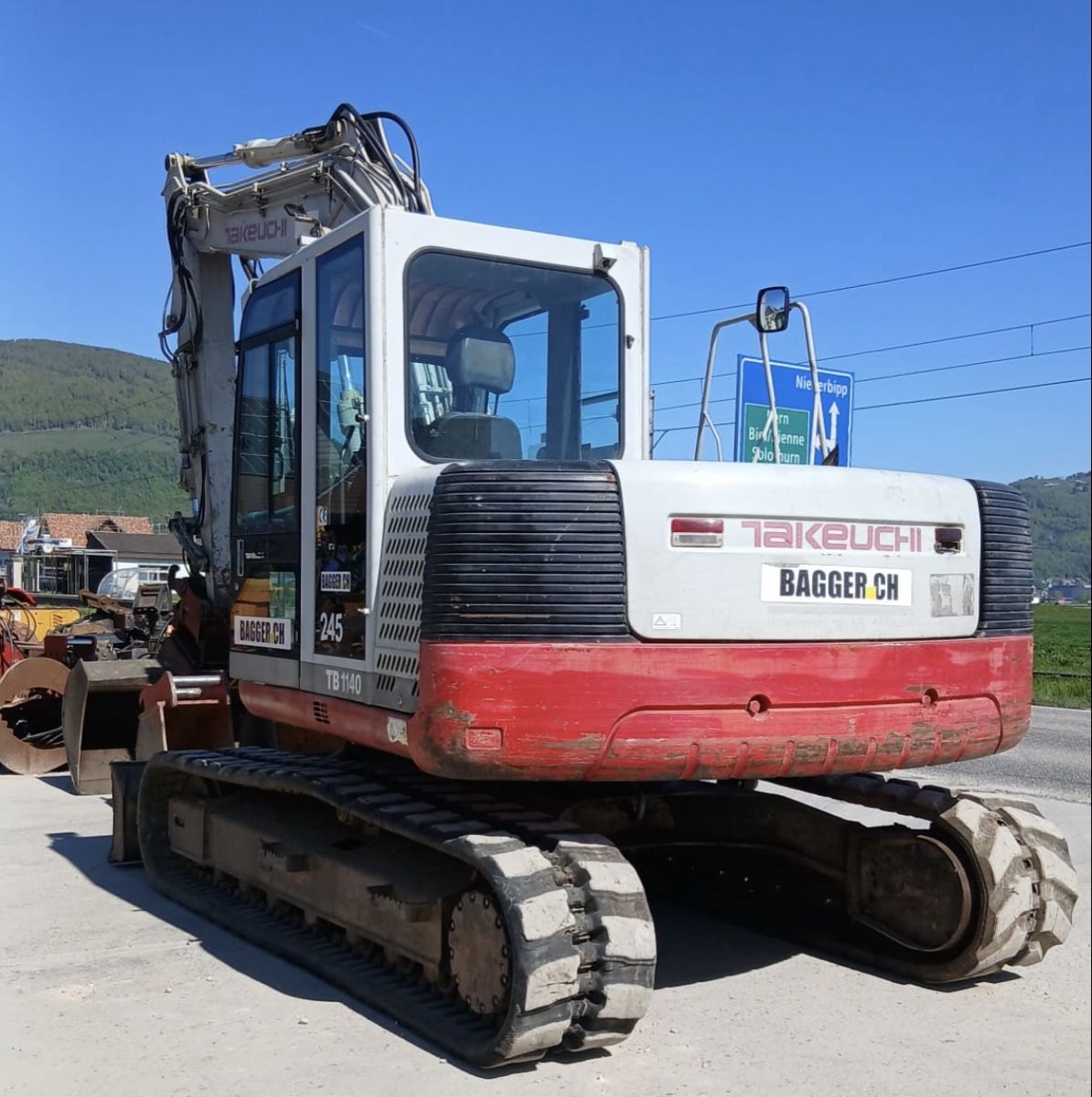 Takeuchi Excavateurs: Bagger 14 Tonen Takeuchi 1140  – D'occasion à Niederbipp par baggerch 7
