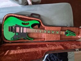 Ibanez JEM777 LNG Loch Ness Green, 1987, Steve Vai Signature
