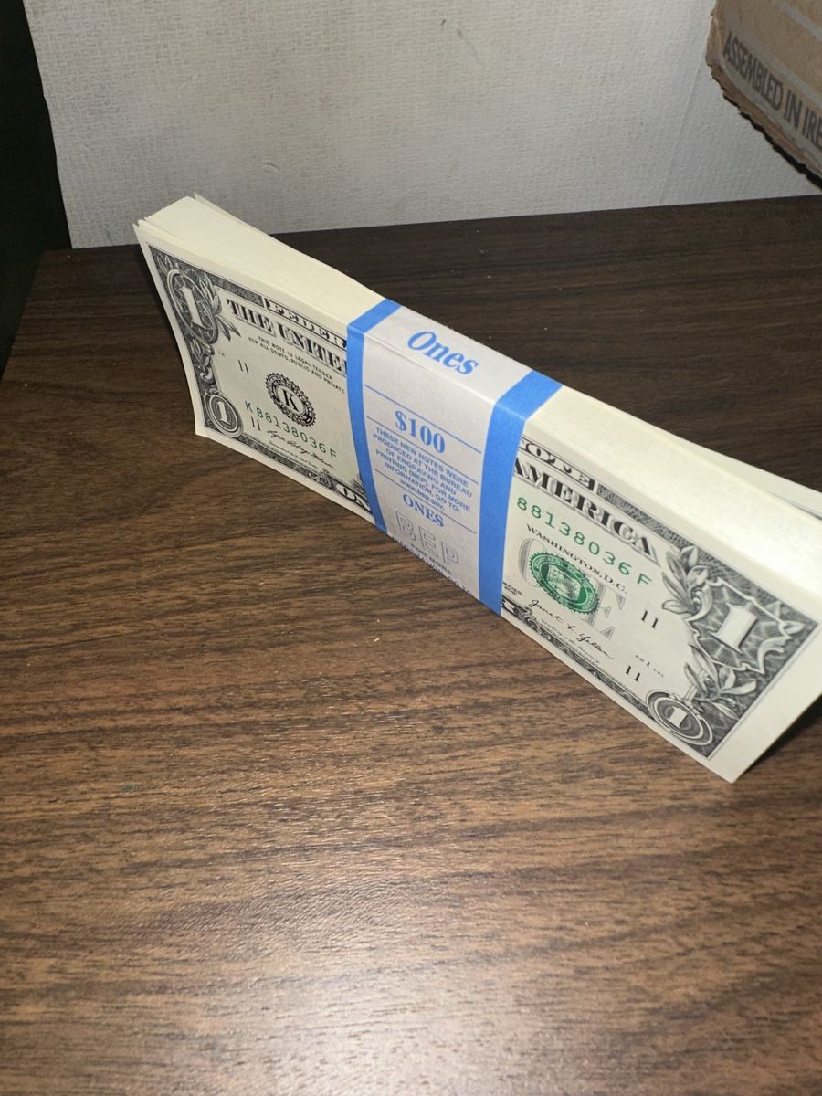 Banknoten: 100$ en billet de 1$ – Neu und originalverpackt aus Onex von rya_5brm 1