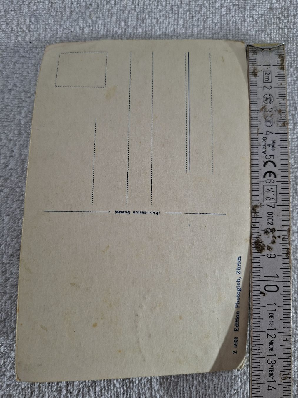 Cartoline postali: Ansichtskarte Spiez mit Niesen – Usato da Grindelwald venduto da carro5 1