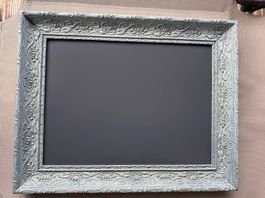 Magnettafel in wunderschönem Echtholzbilderrahmen