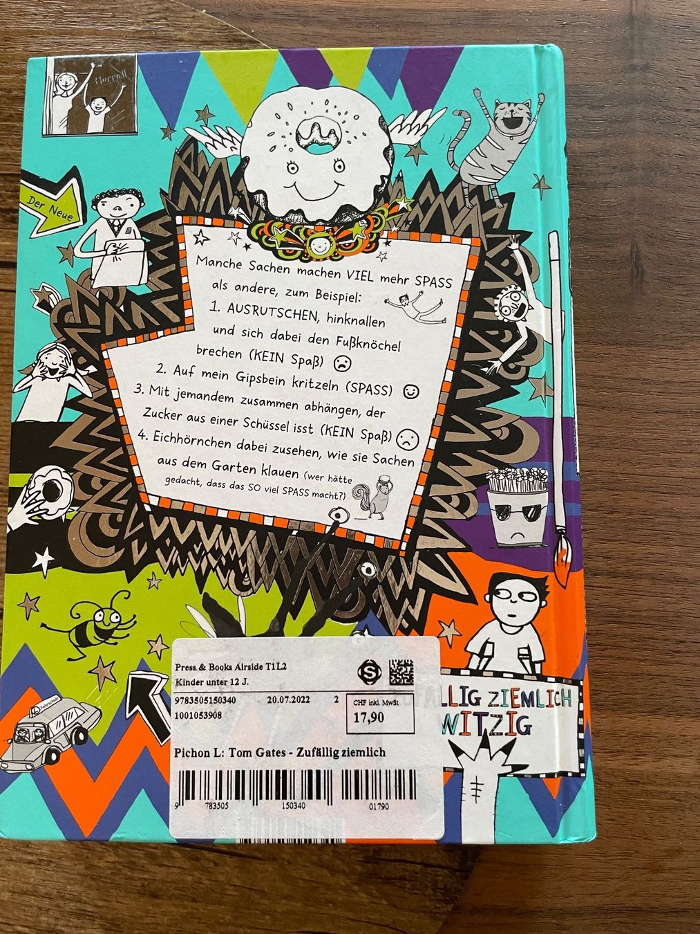 Libri: Buch "Tom Gates- Zufällig,Ziemlich witzig, neuwertig – Usato da Hittnau venduto da kleen 1