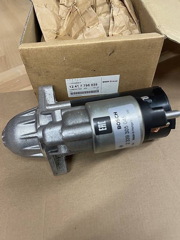 BMW Tutti pezzi di ricambio auto: BMW Anlasser Starter 12417798035 – Usato da Altdorf UR venduto da luventu