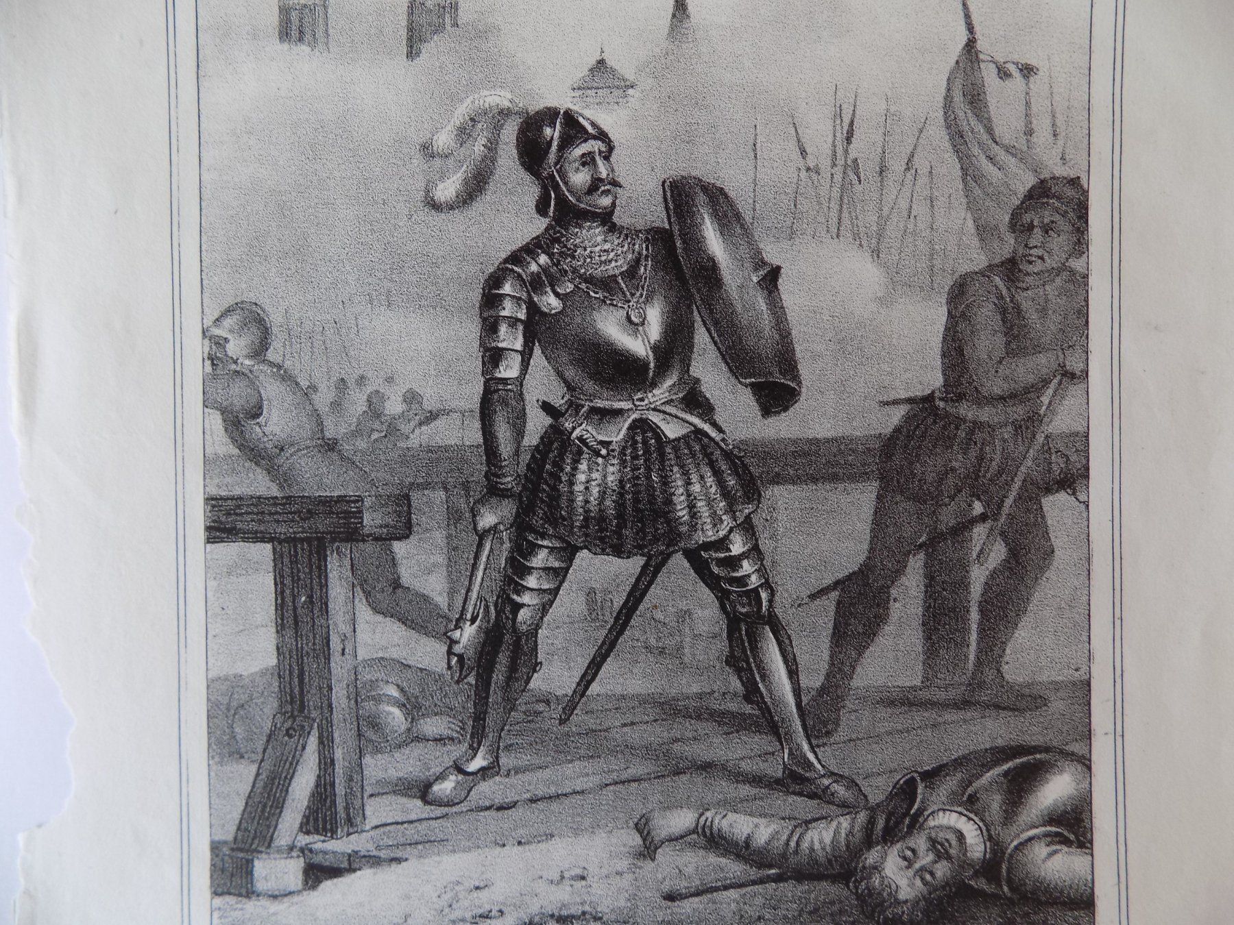 Incisioni: Stussis Tod Lithographie – Usato da Risch venduto da Antikfee 3