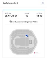 Pitbull 8.11.2026, Hallenstadion, Sitzplatztickets Sektor S1
