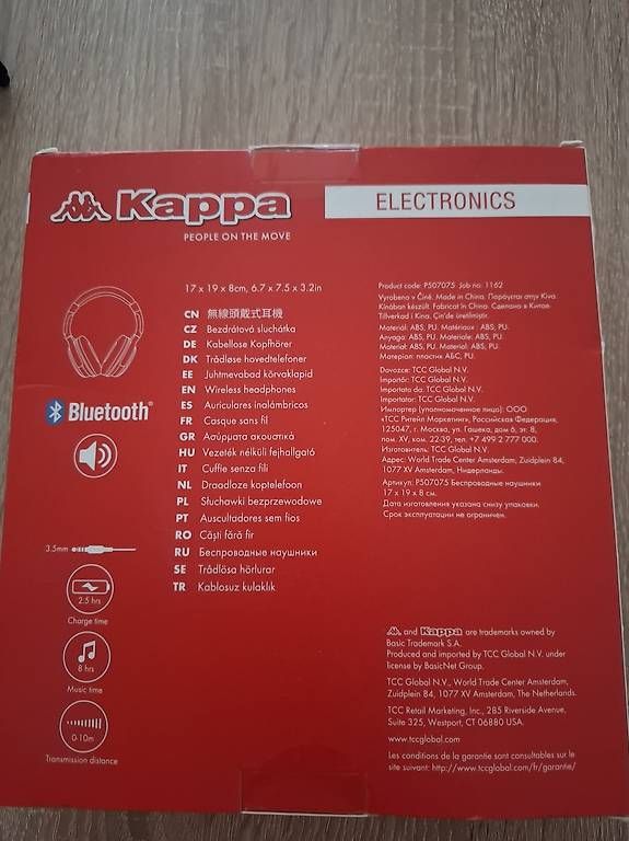 Casques audio: Kappa Wireless-Headphones Bluetooth – D'occasion à Münchenstein par Salvis_68 1
