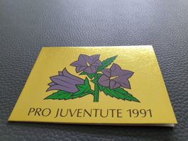 Pro Juventute 1991 Briefmarkenheft Top postfrisch