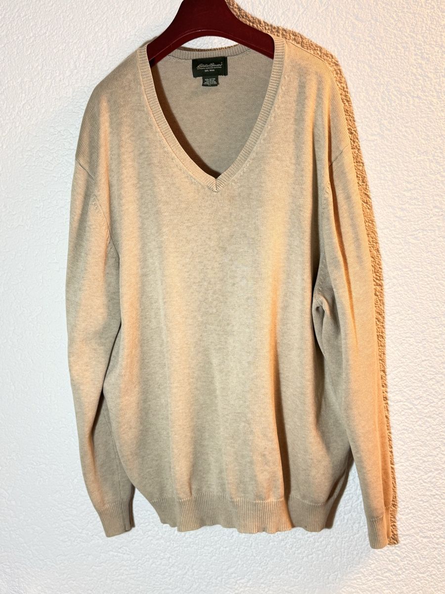 Maglioni & Felpe: Eddie Bauer V-Neck Pullover Gr. XL (Baumwolle) – Usato da St. Gallen venduto da lfs_nxl8