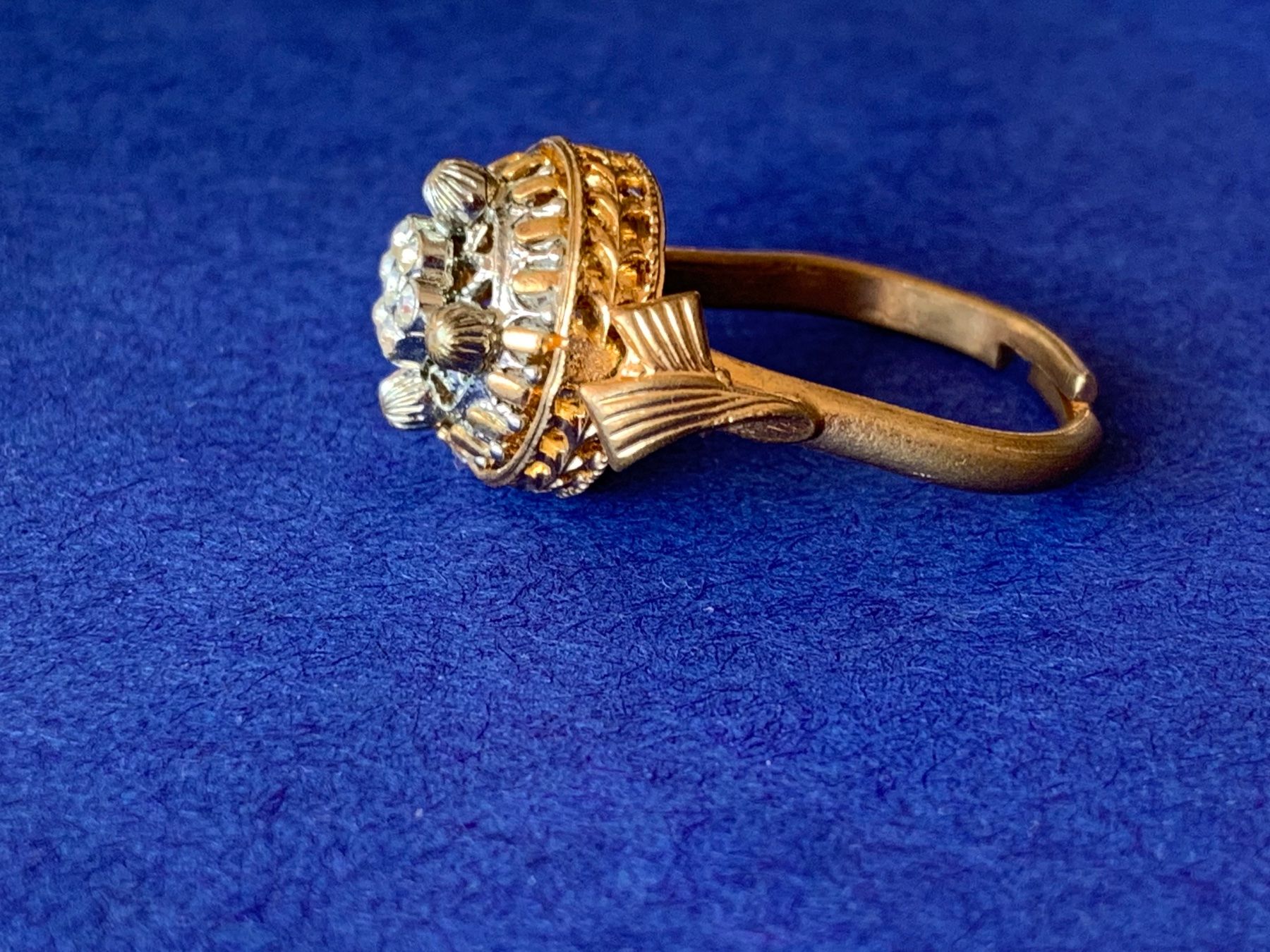 Anelli: Vergoldeter Ring Tempelblume (54) – Usato da Laufen venduto da Bellebellezza 8