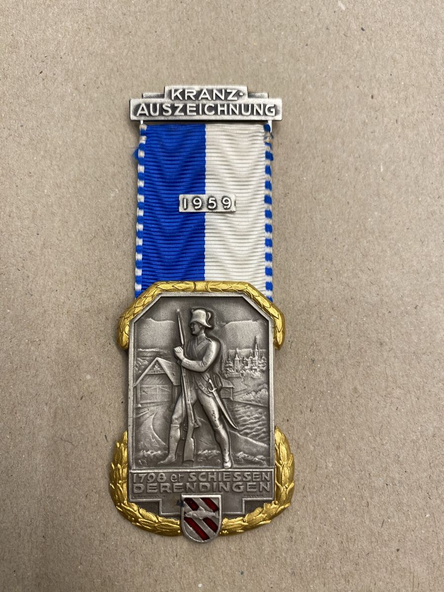 Medaglie: 1798 Schiessen Derendingen 1959 – Usato da Nusshof venduto da Cardinal7