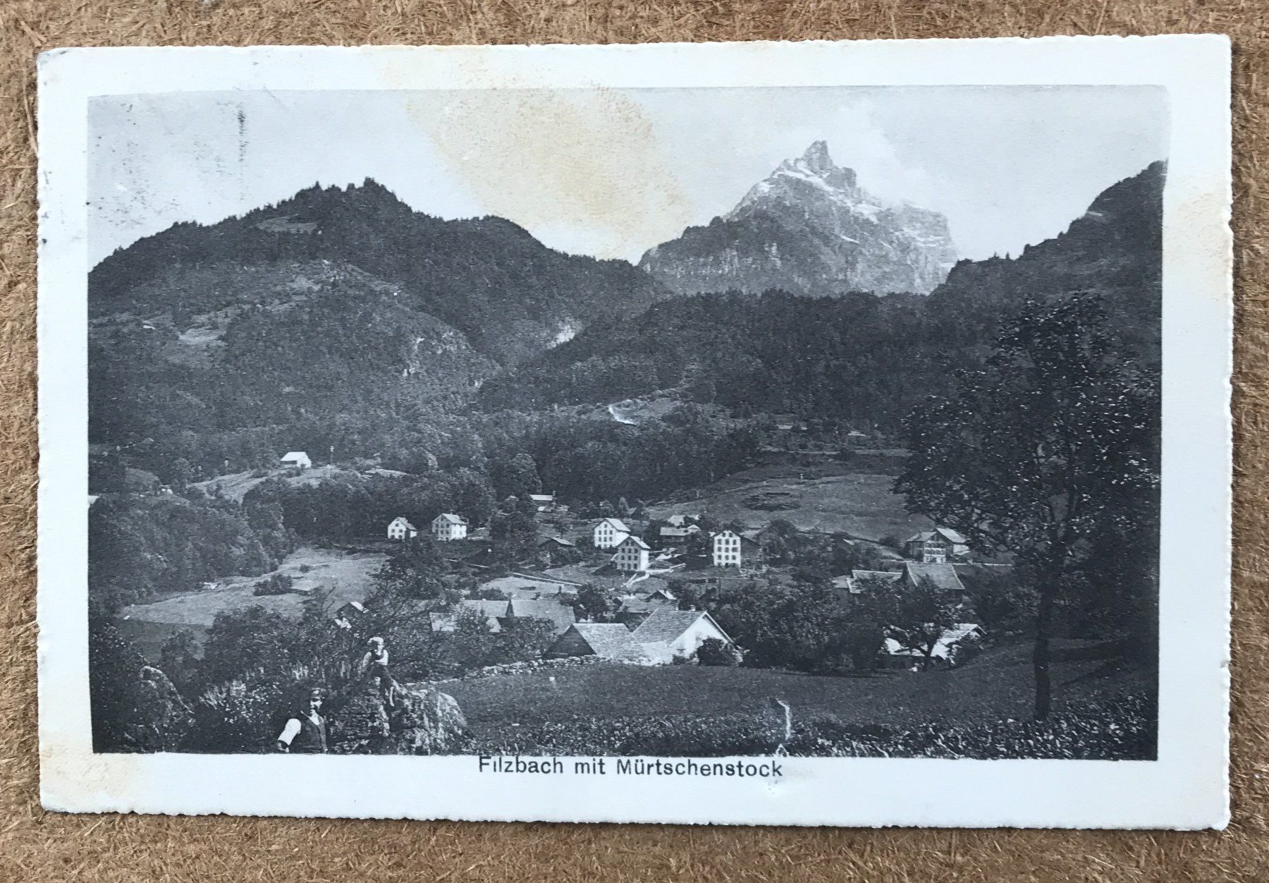 Cartoline postali: ANSICHTSKARTE FILZBACH MIT MÜRTSCHENSTOCK – Usato da Ostermundigen venduto da Kari1937