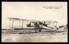 Foto-AK Sanke Nr. 437: Ago-Doppeldecker 