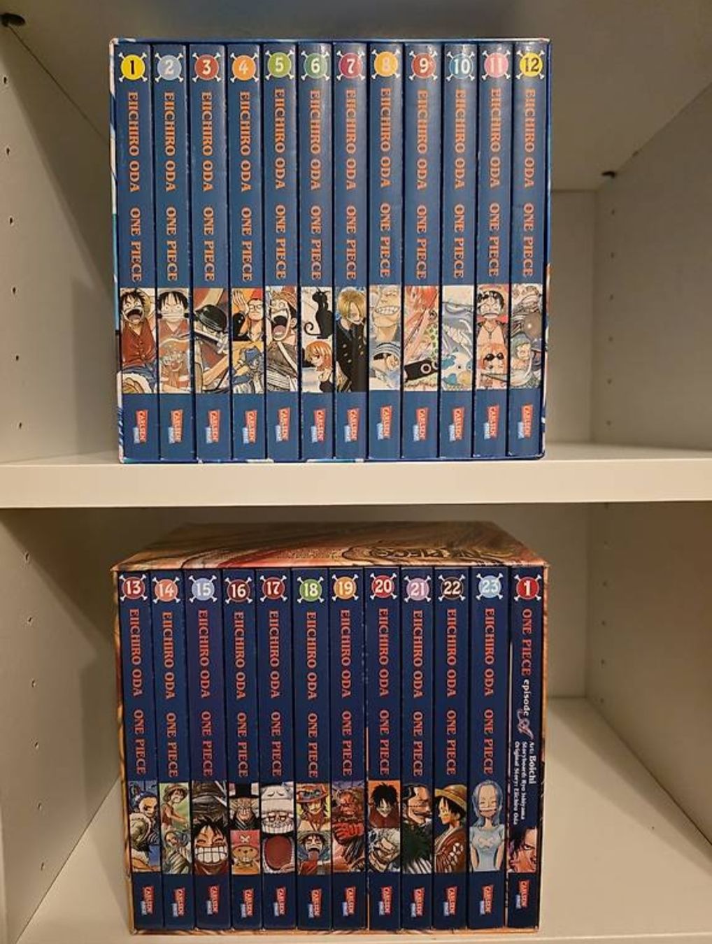 Fumetti: One Piece Sammelschuber 1+2 – Nuovo (secondo la descrizione) da Berneck venduto da Amuell