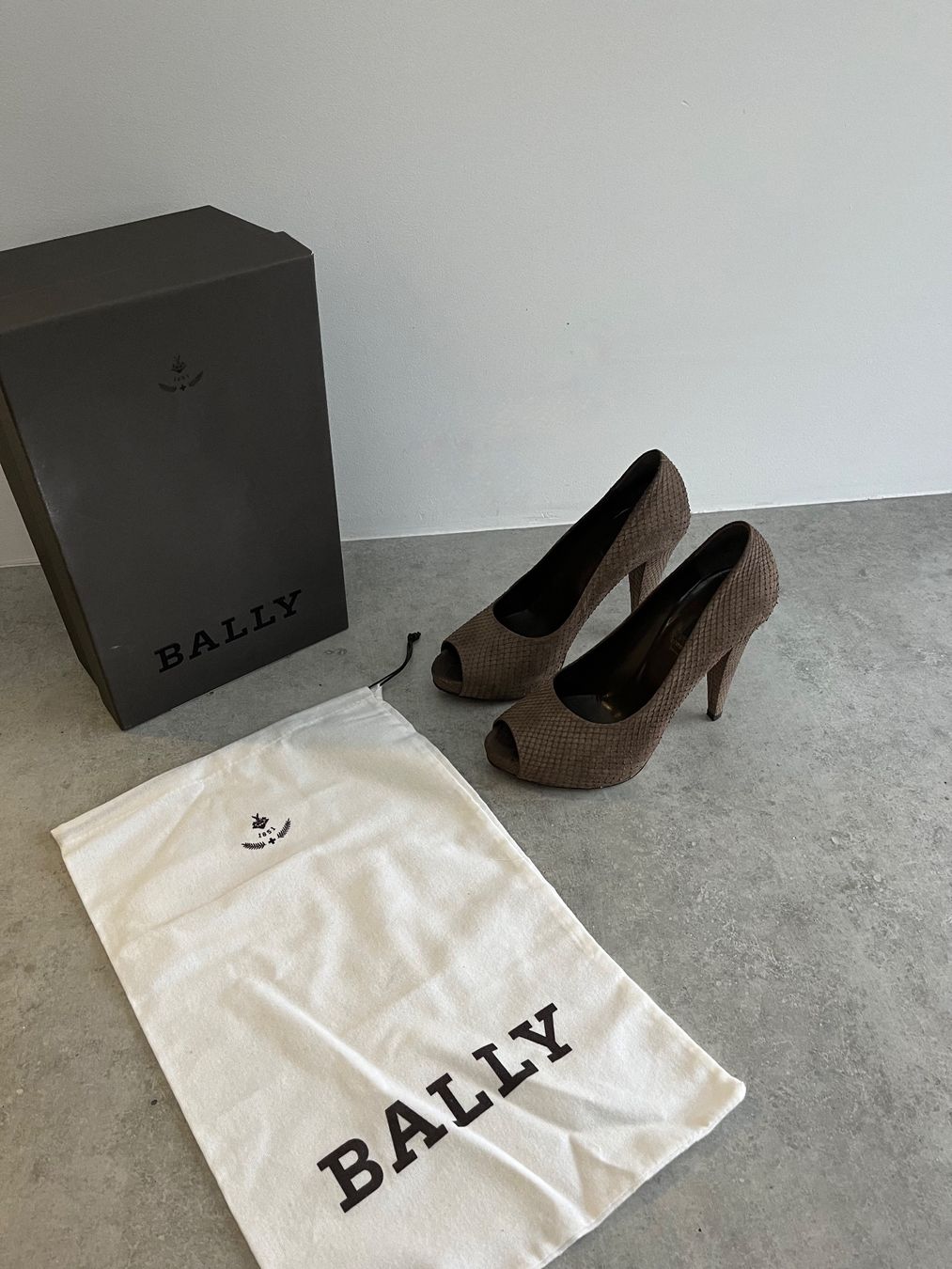 Bally Damenschuhe: BALLY Heels Python, Gr. 38.5 - NP: 795.- – Neu (gemäss Beschreibung) aus Zollikofen von spunk65 2