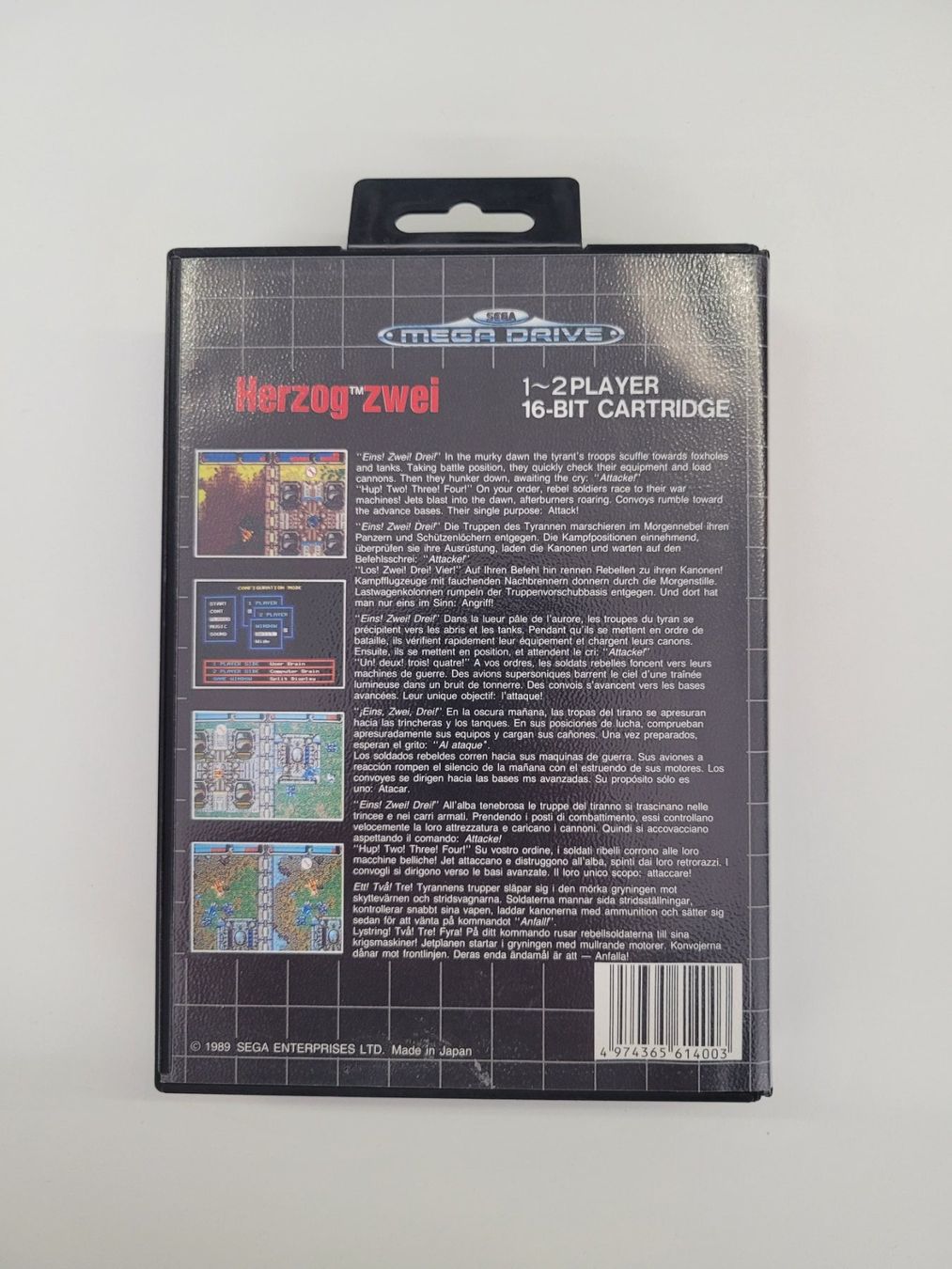 Giochi: Herzog zwei (Mega Drive) – Usato da Uezwil venduto da -Retrogames- 2