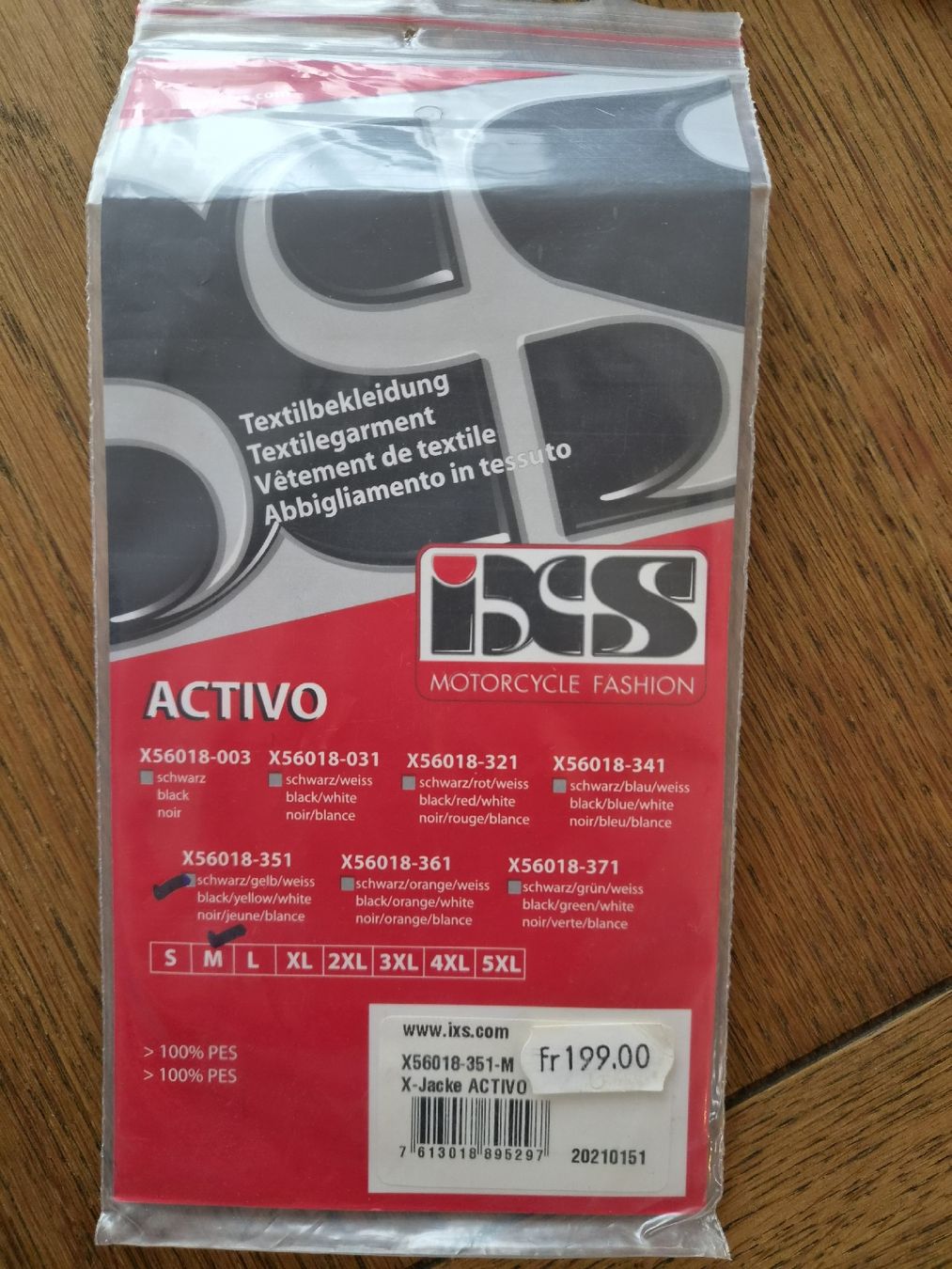 IXS Lotti di vestiti: iXS Motorrad-Kombi Gr. M – Usato da Wohlen AG venduto da Uriel.j.g 4