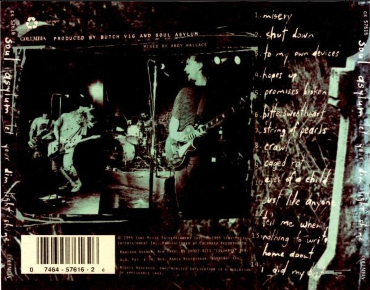 CD: Soul Asylum - Let Your Dim – Usato da Brunnen venduto da Barfly5 1