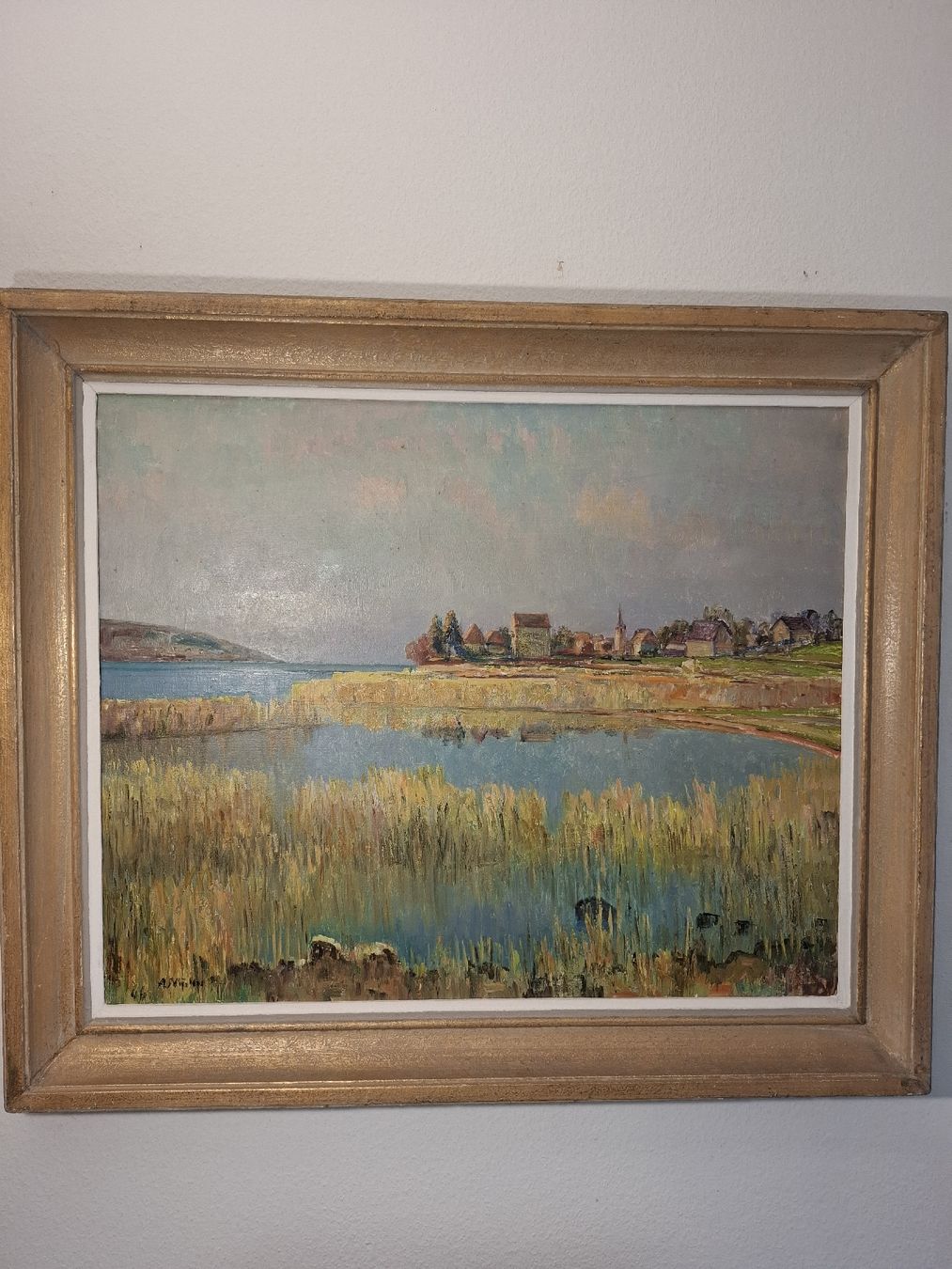 Dipinti: Landschaft am Bielersee – Usato da Zürich venduto da arm_9ffr