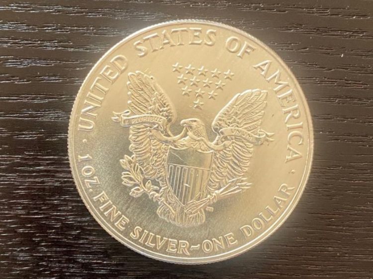 Toutes les monnaies: American Silver Eagle 1 oz – 1987 unzirkuliert – Neuf (Voir description) à Aarau par radilio01 3