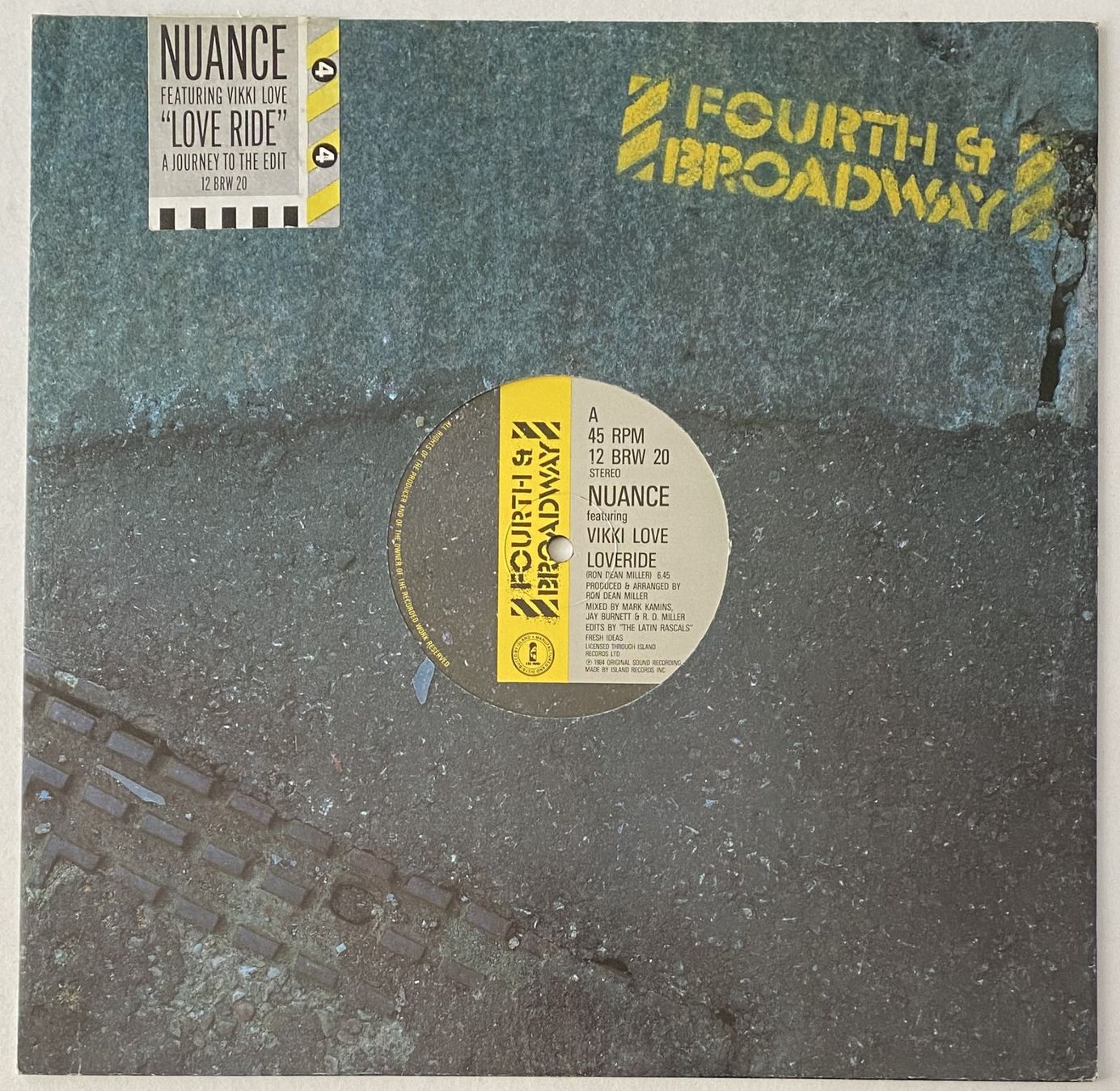 Dischi in vinile: Nuance Featuring Vikki Love, Loveride (Electro, Dance-Pop) – Usato da Flums venduto da Empe1