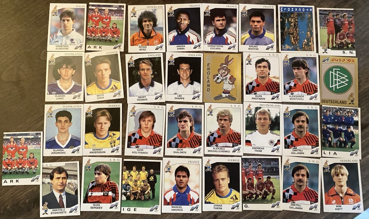 Panini Carte collezionabili: 33 Stickers UEFA Euro 92 – Usato da Wilen b. Wollerau venduto da Zico77