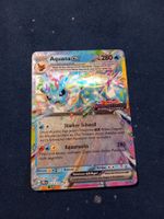 STAMPED Aquana EX/Vaporeon EX HOLO Rare (DE) PRE 023/131