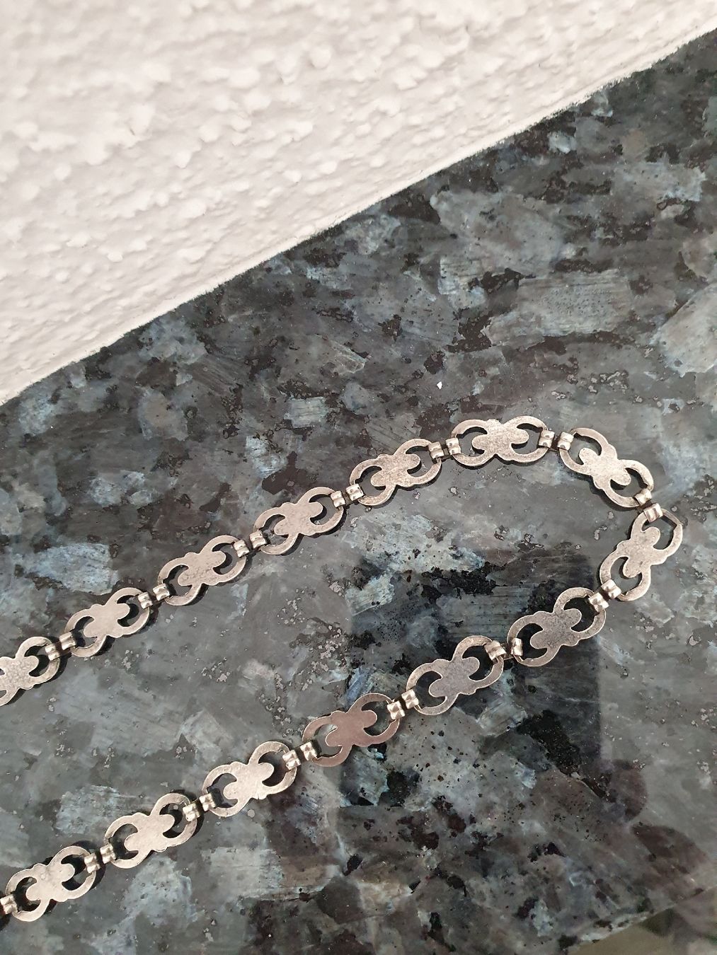 Catenine: Spätes Art-Déco Designer 800er Silber  Collier – Usato da Wohlen AG venduto da palmsprings 6