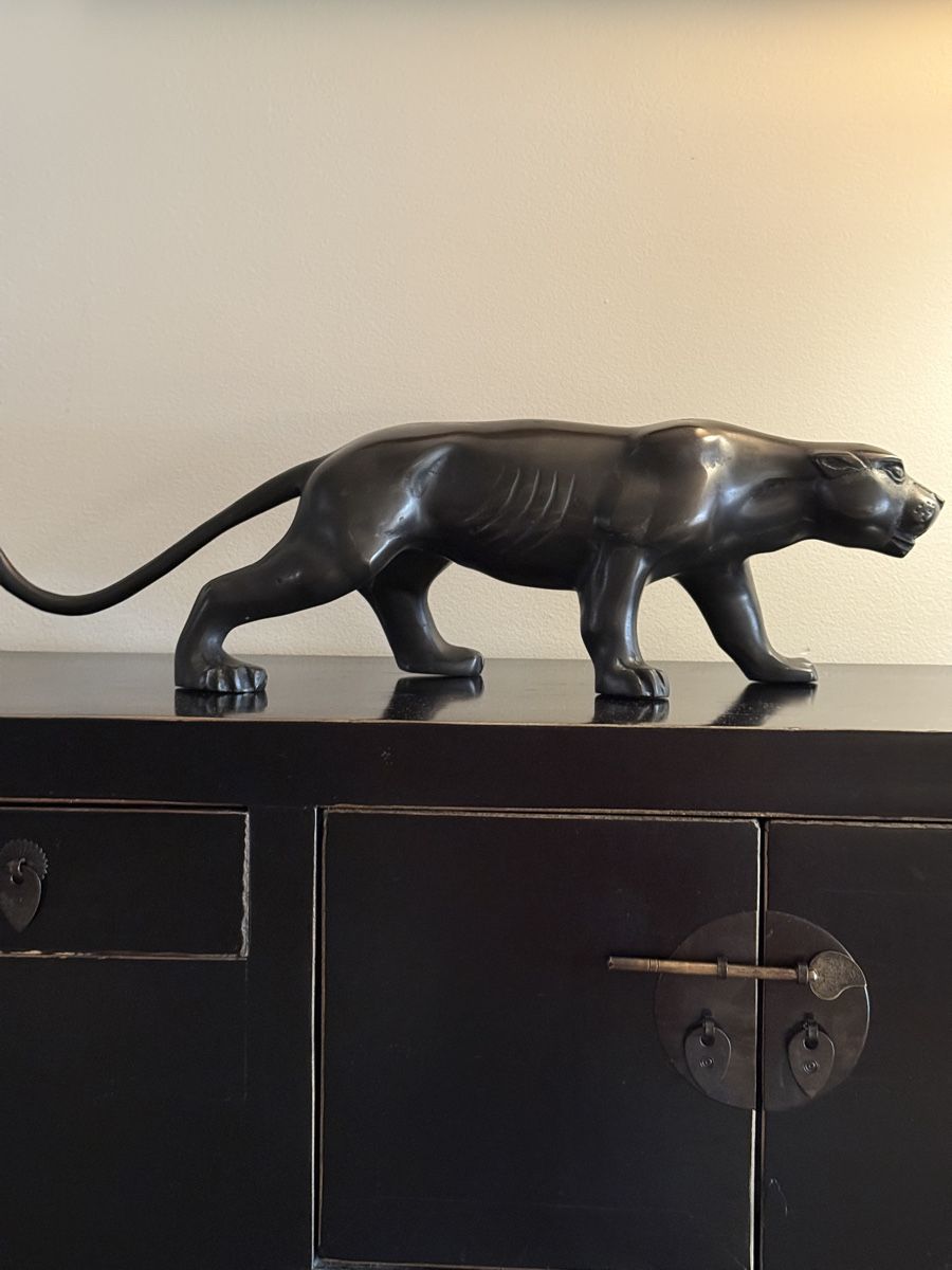 Sculture & Statue: Scultura Pantera Nera in bronzo – Usato da Zürich venduto da alpha69