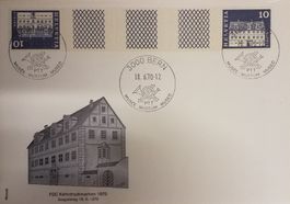 B69) K52, Näfels Zwischensteg Illustrierter FDC