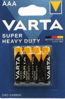 4er Set Batterien VARTA Micro AAA Superlife/Heavy Duty 1.5V