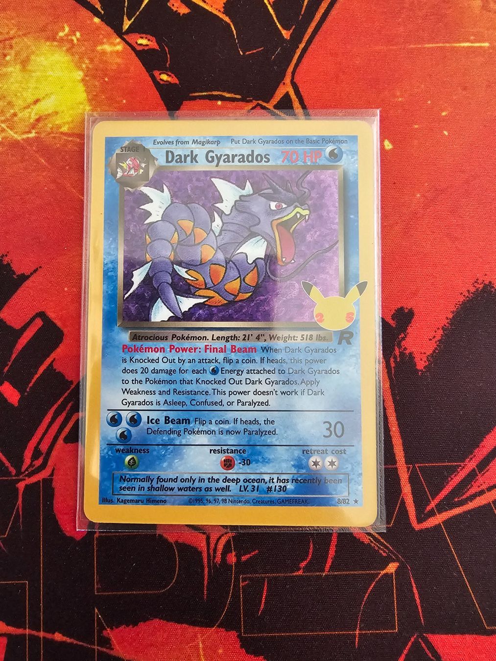 Pokémon Sammelbilder & Trading cards: Dark Gyarados - 8/82 - 25th anniversary – Neu (gemäss Beschreibung) aus Güttingen von Kejimba