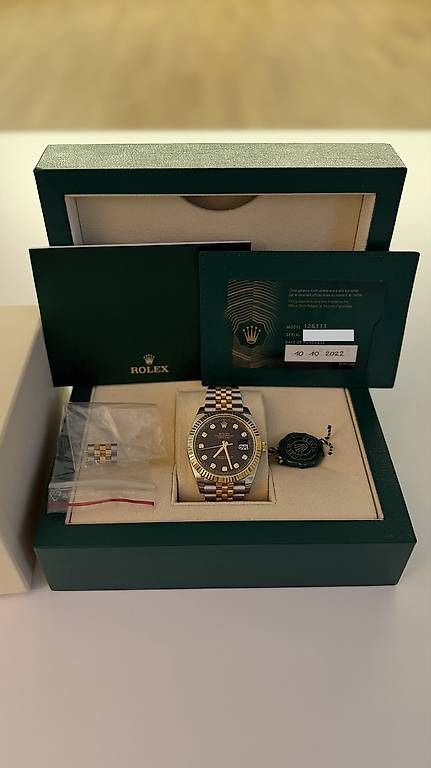Orologi: Rolex Datejust 41 Bicolor Diamant Full Set 2022 Bucherer – Usato da Wallisellen venduto da ArtonKqiku 1