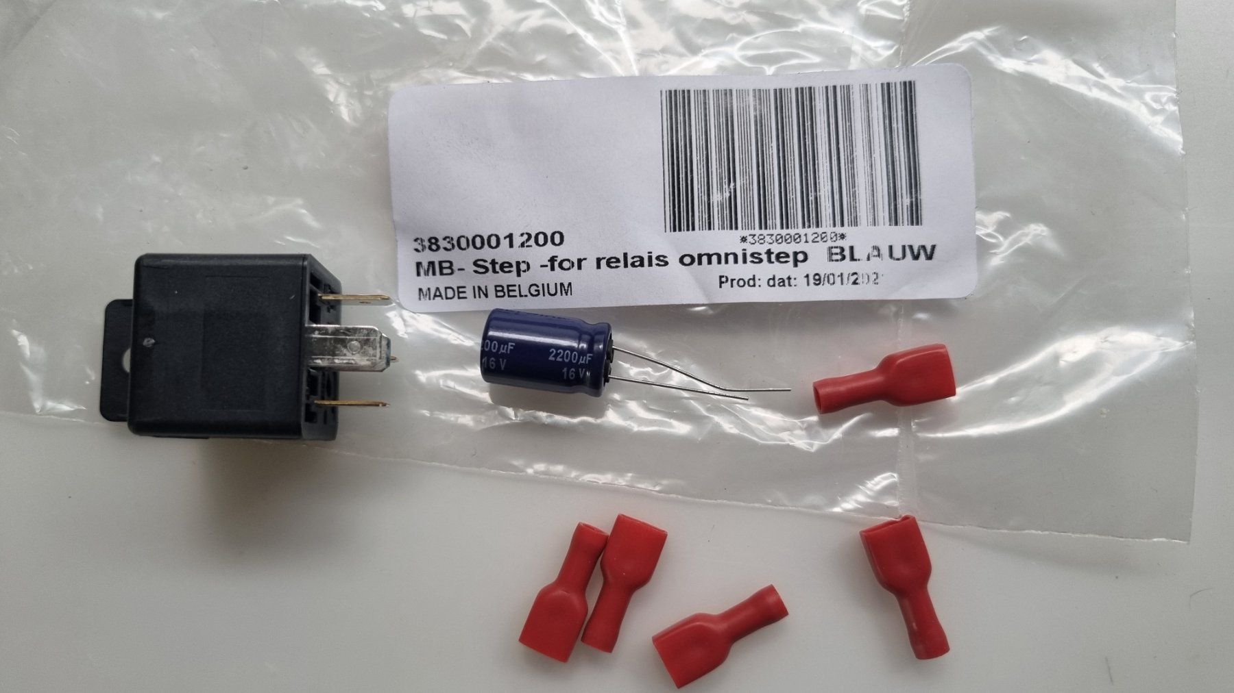 Componenti elettronici: Relais für Omnisteps  inkl. Trittstufen Spot – Nuovo e nell'imballaggio originale da Fürigen venduto da Bucheli59