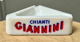 Alter GIANNINI CHIANTI Aschenbecher  - Werbung alt