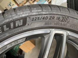 Cerchi in lega AMG con gomme estive 