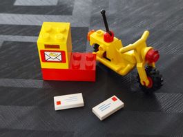 Lego Motorrad,  Briefkasten,  Briefe