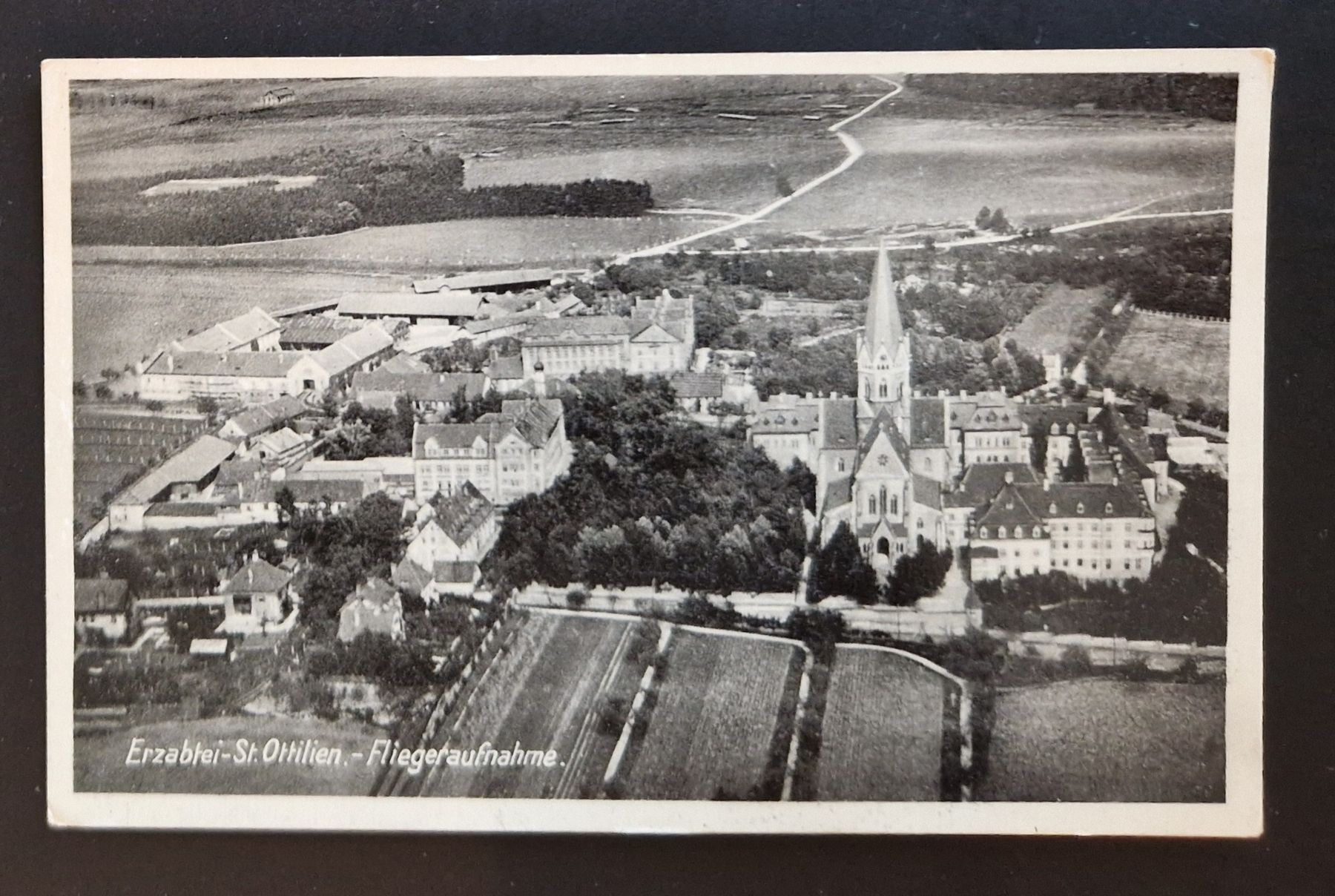 Cartoline postali: Flugaufnahme St. Ottilien – Usato da Ebikon venduto da Donar50