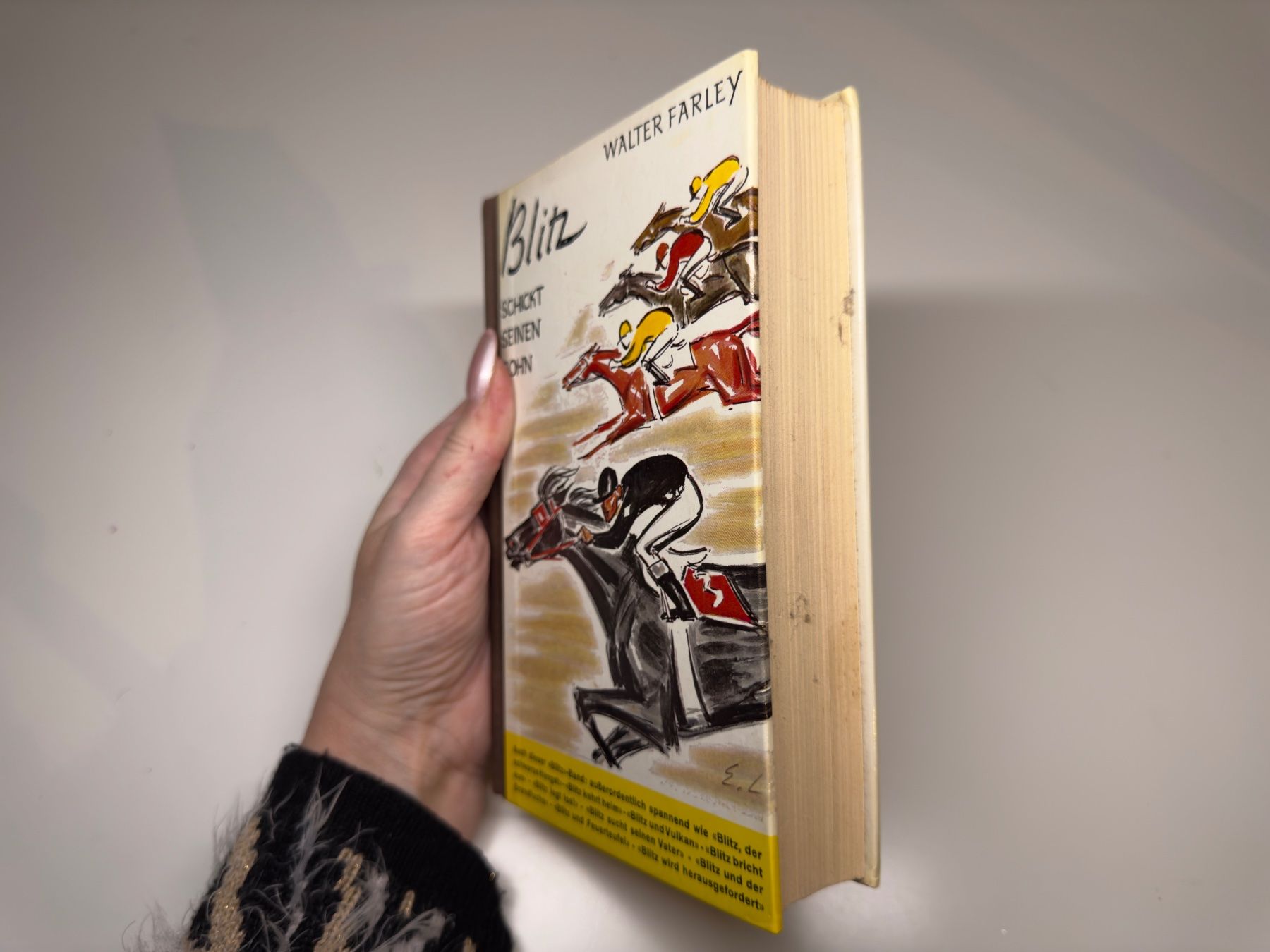 Libri: ROMAN: Walter Farley, Blitz schickt seinen Sohn – Usato da Grosswangen venduto da Deutsche_Romane 1