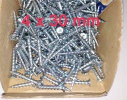 Beschlagschrauben 1000 Stück 4 x 30 mm